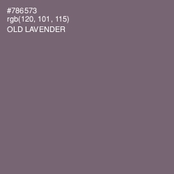 #786573 - Old Lavender Color Image
